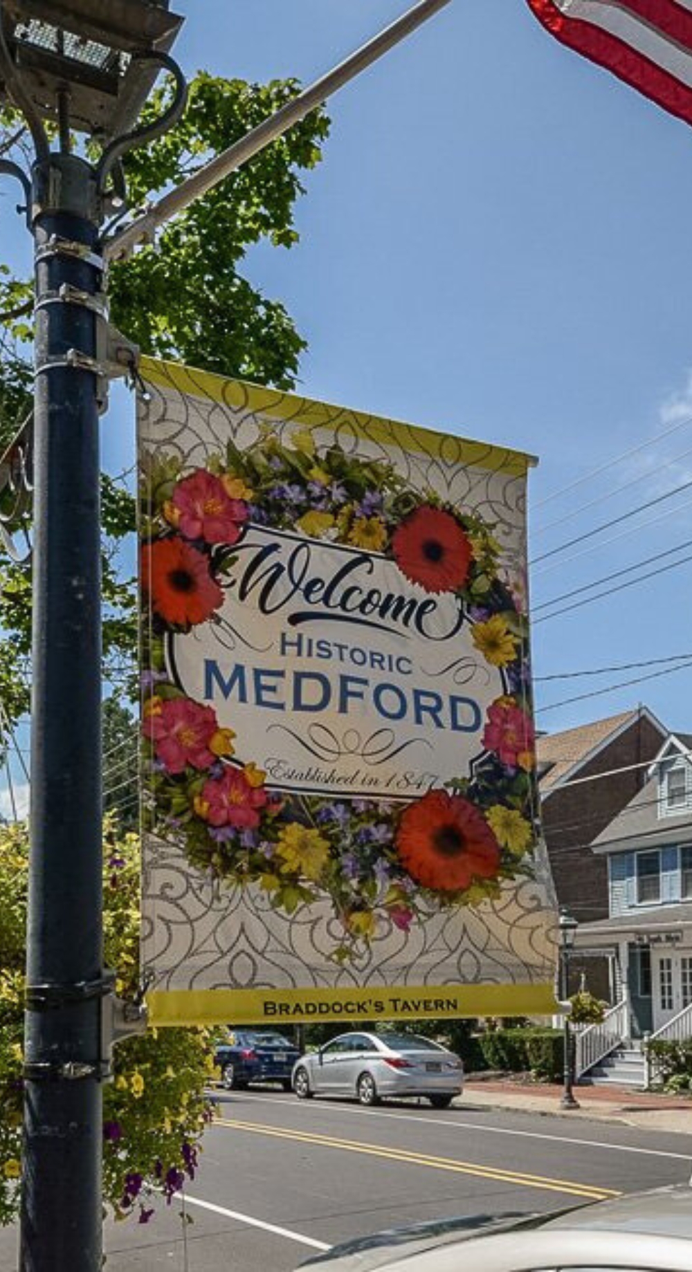 Medford NJ historic sign