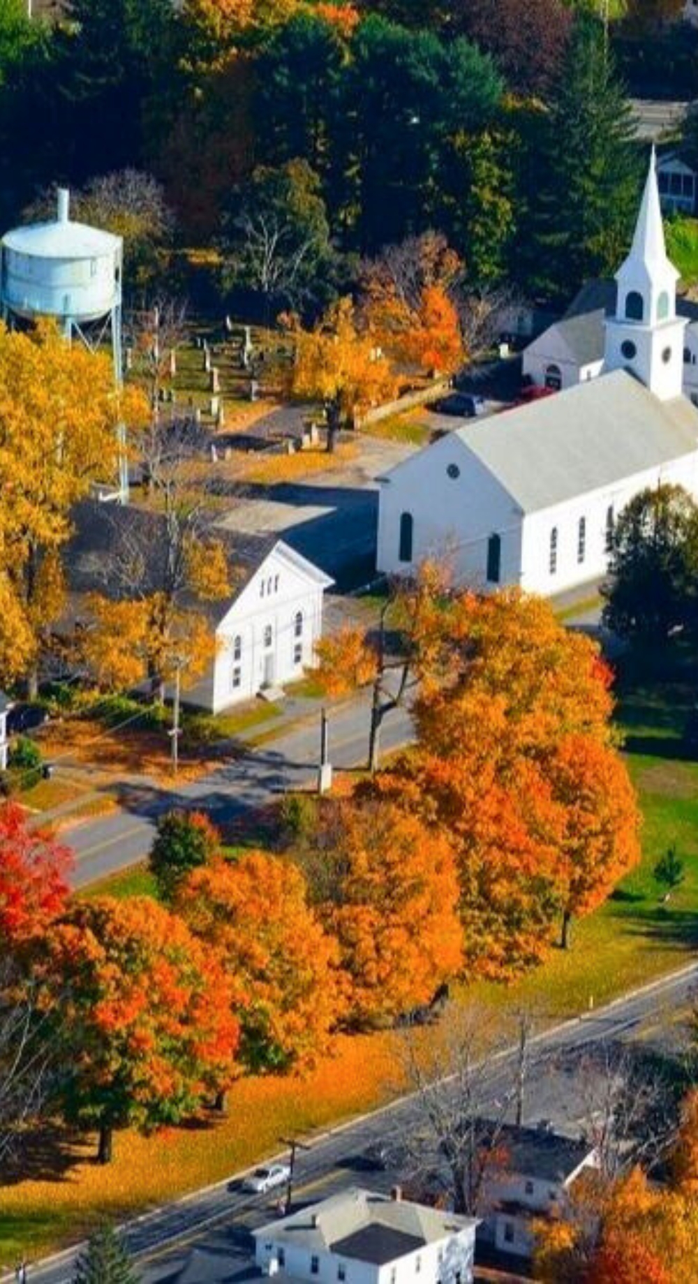 Belchertown MA from above