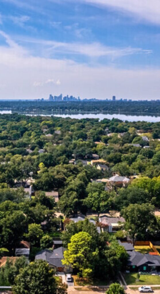 Lochwood TX from above