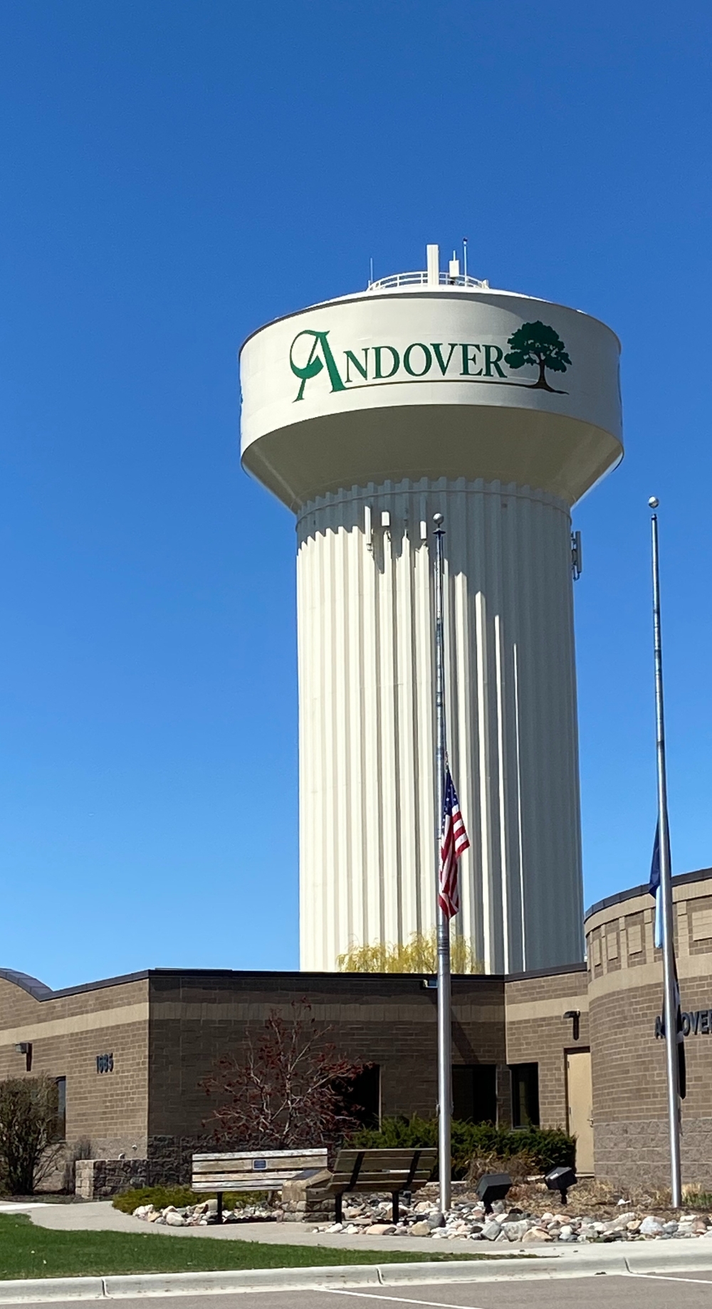 Andover MN water tower Mosquito Shield Twin Cities North