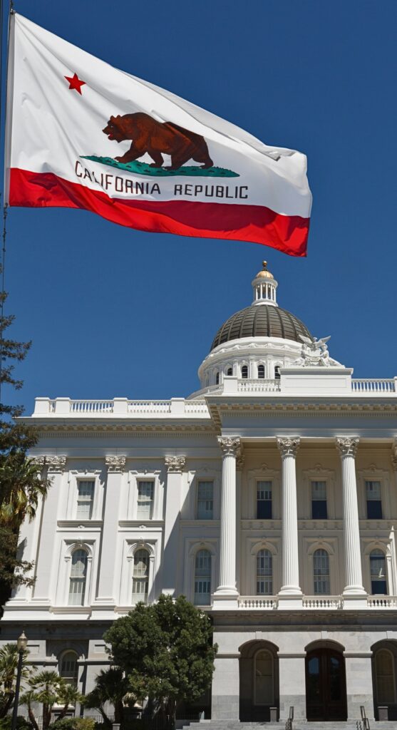 California state flag