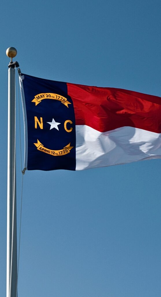 NC state flag