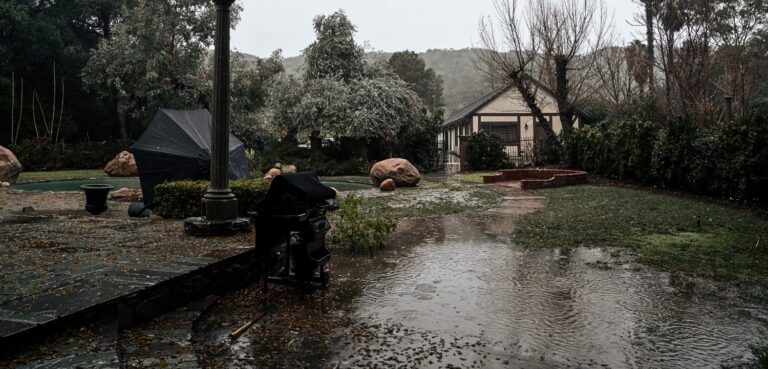 Flooded backyards lead to standing water issues