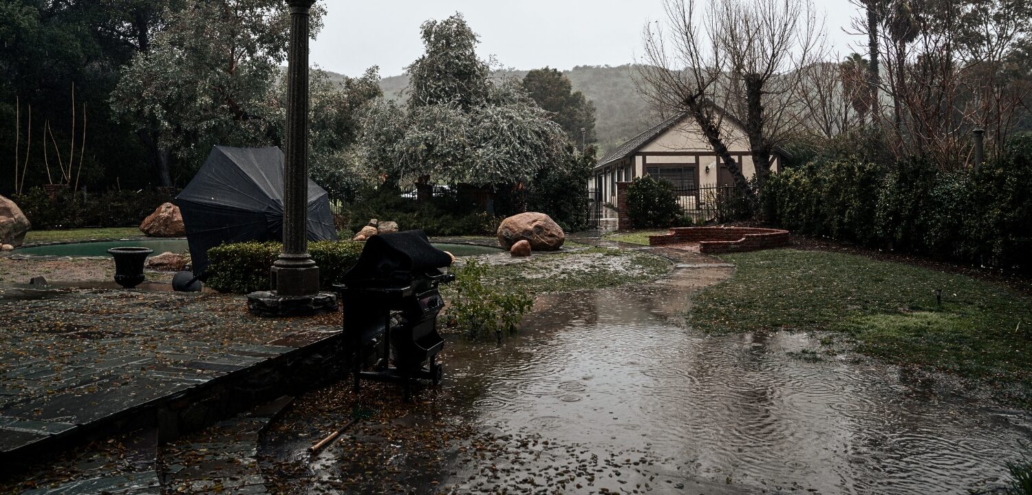 Flooded backyards lead to standing water issues