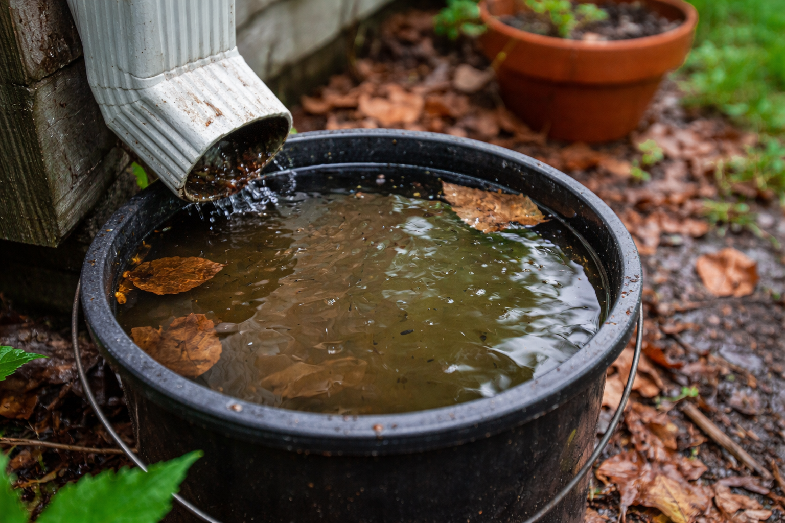 standing water near home where mosquitoes can breed