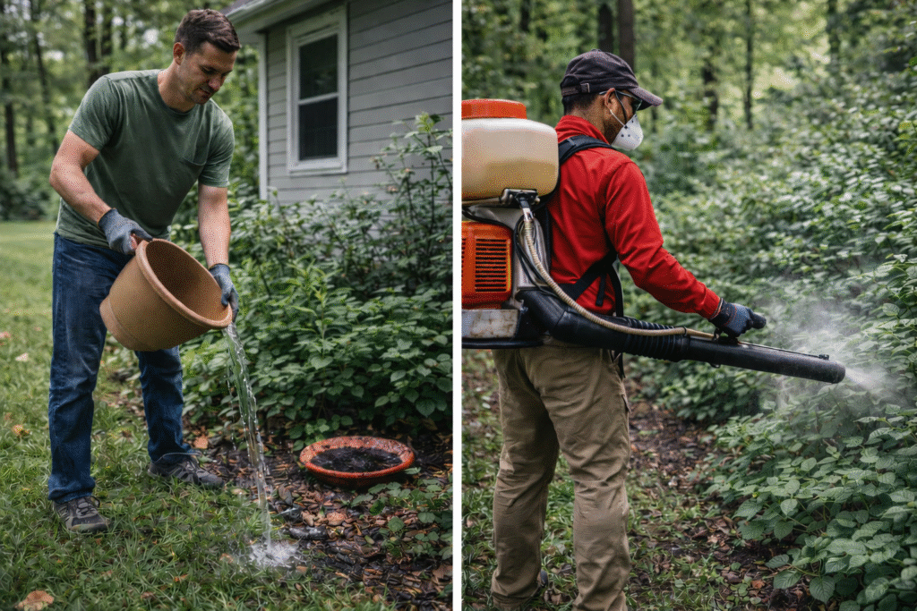 DIY Mosquito Prevention vs Professional Treatment