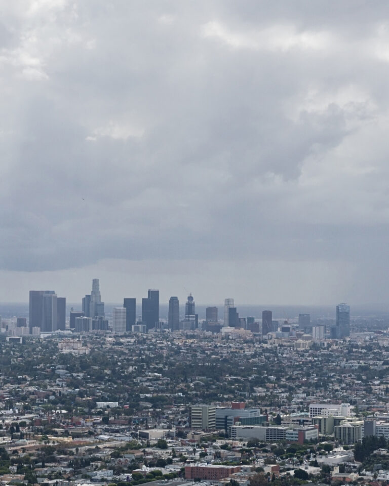 Rainy Day over Los Angeles