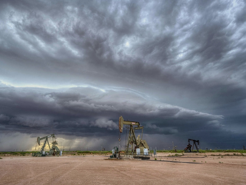 Permian Basin Rain Storm