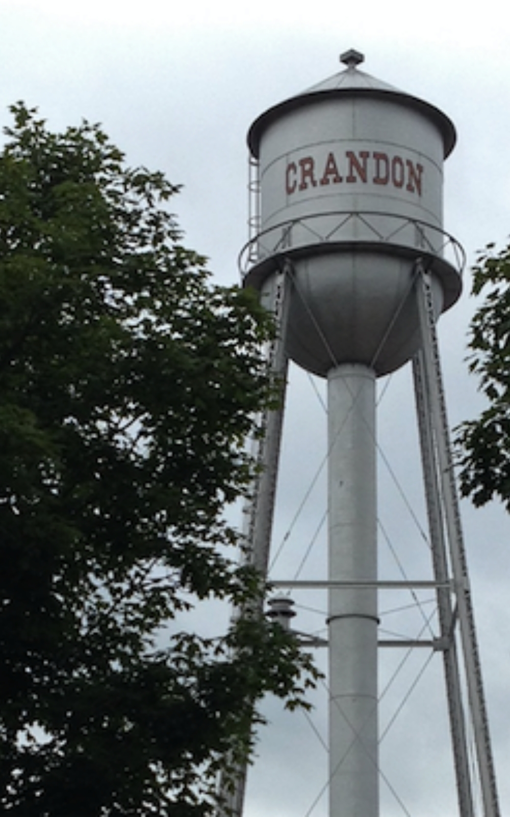 Crandon WI water tower image Mosquito Shield of North Central WI
