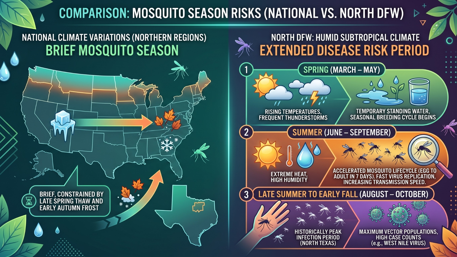 DFW 2026 season forecast graphic