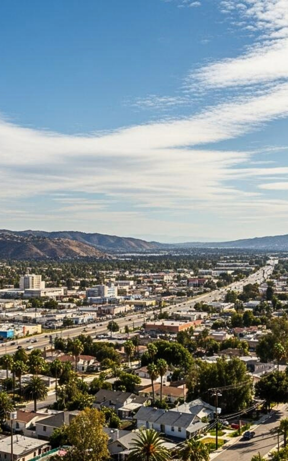 Sun Valley CA from above Image Mosquito Shield of Santa Clarita mobile