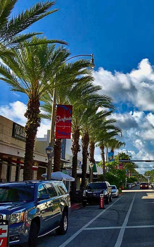 Surfside FL street Image Mosquito Shield Miami Beach