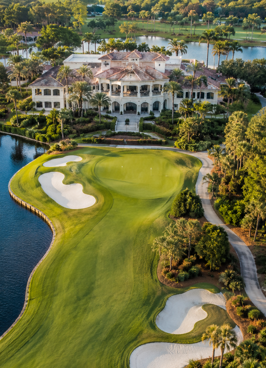 Commercial Mosquito spraying service for country clubs and golf courses.