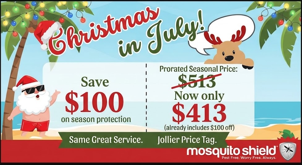 Permian Basin Christmas in July Promo Graphic 2026