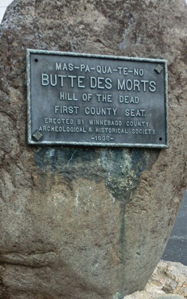 Butte Des Morts landmark Mosquito Shield of Appleton