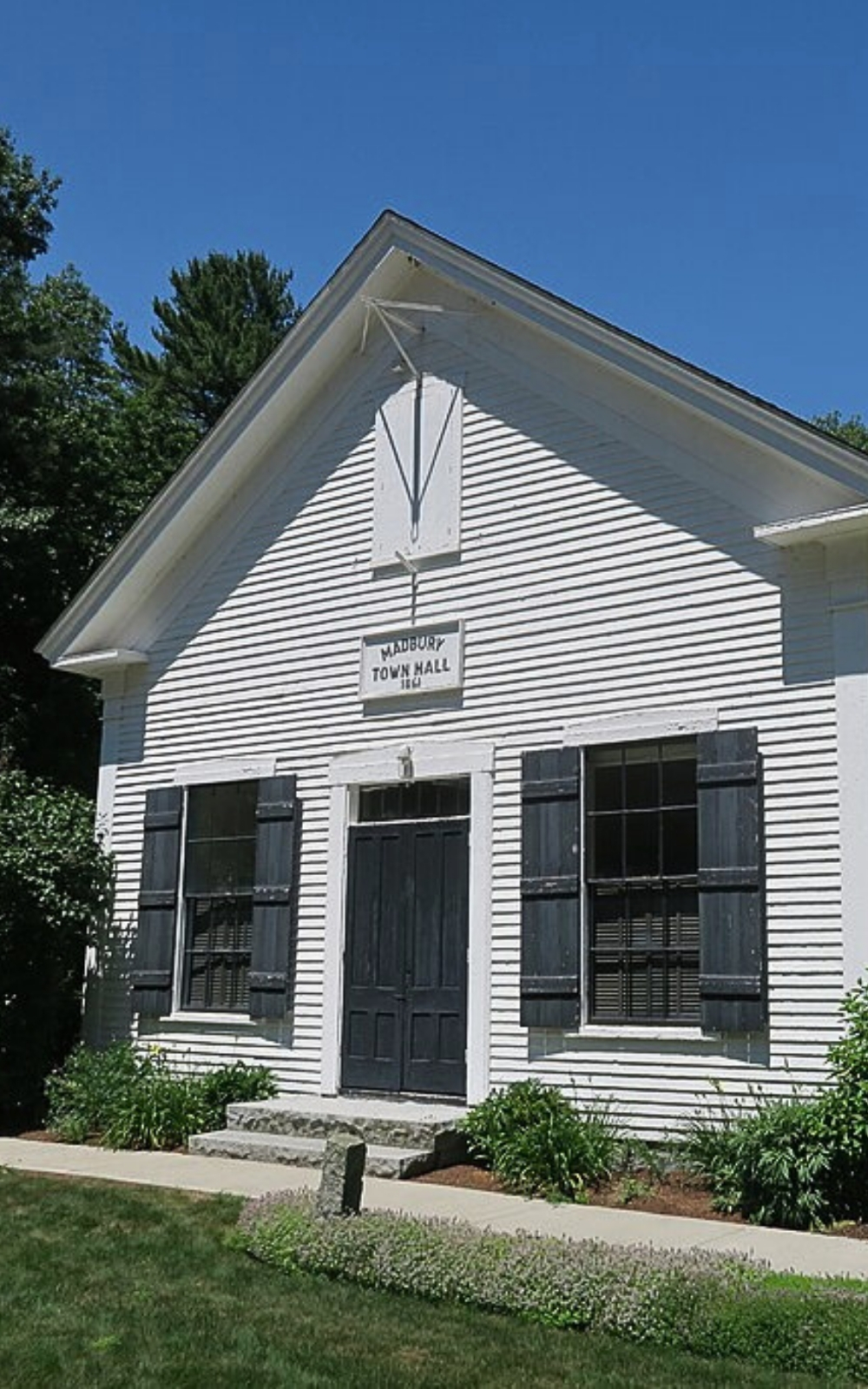 Madbury NH town hall image Moshield Strafford County