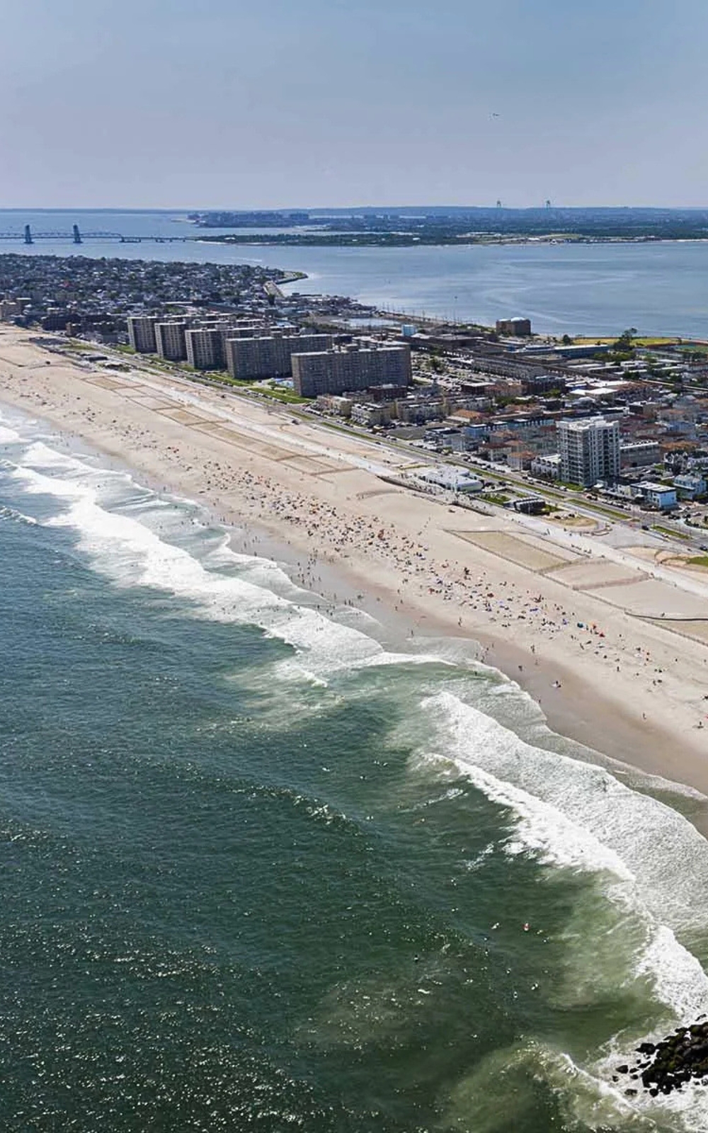 Rockaway Beach from above image Mosquito Shield of Long Island
