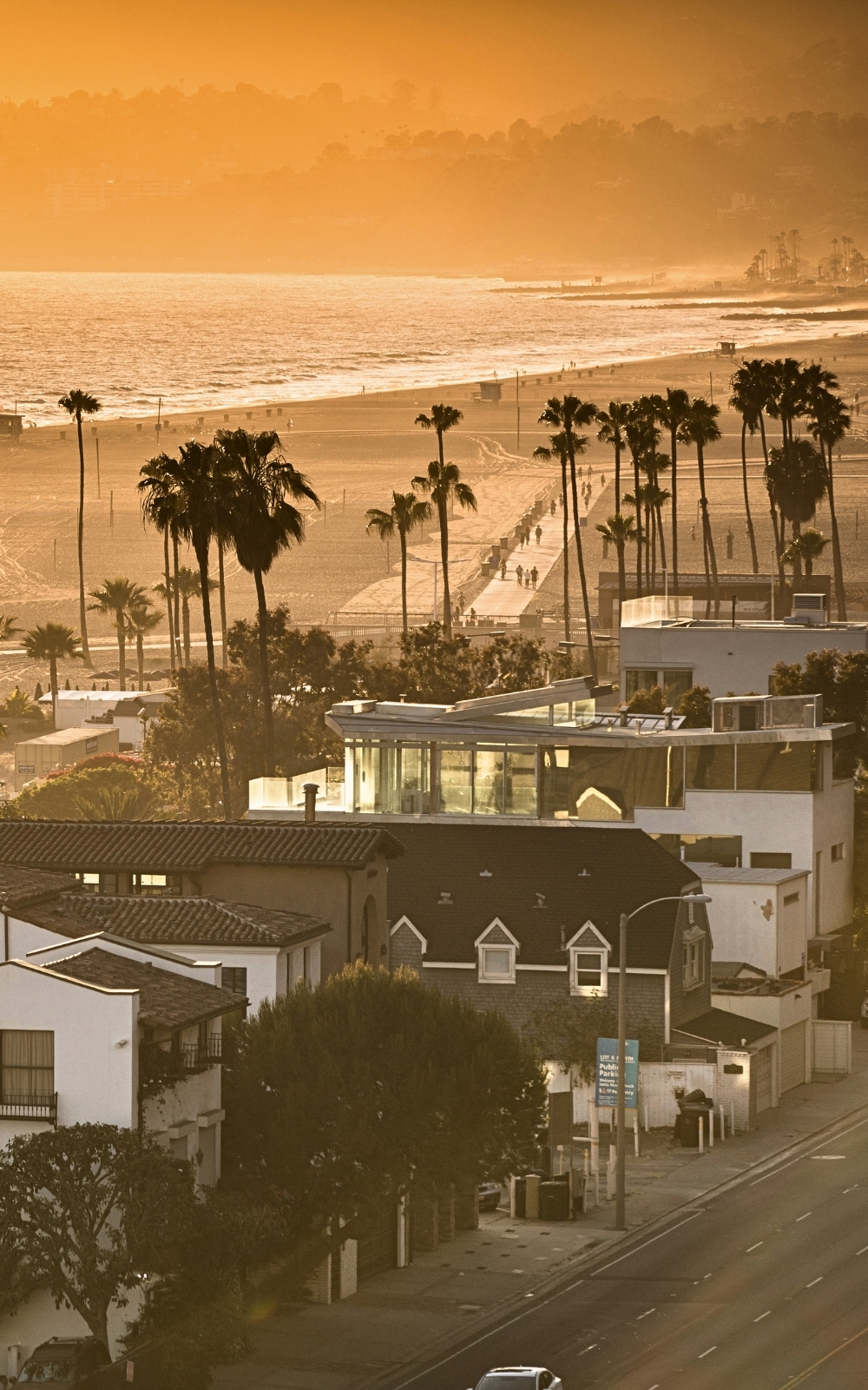 Malibu CA from above image Moshield Northeast Los Angeles mobile