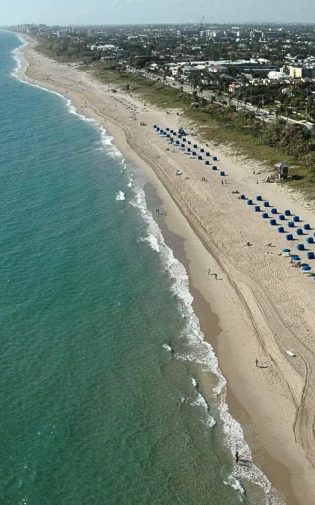 Delray Beach FL from above Image Mosquito Shield Palm Beaches